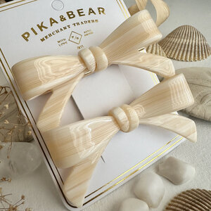 Pika & Bear Zooey Bow Hair Clips