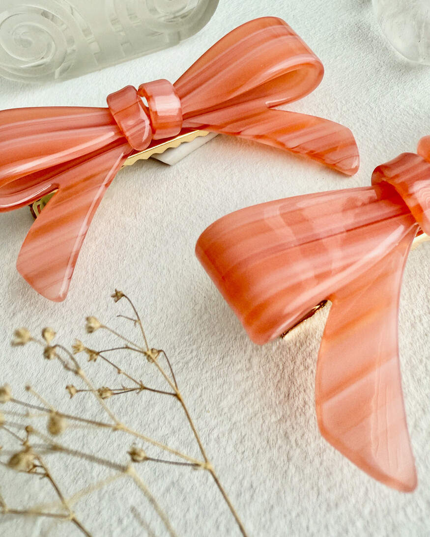 Zooey Bow Hair Clips