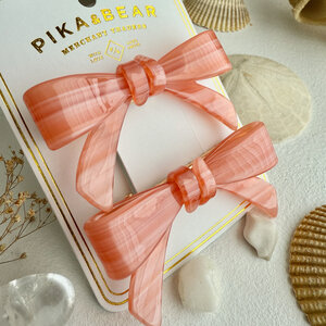 Pika & Bear Zooey Bow Hair Clips