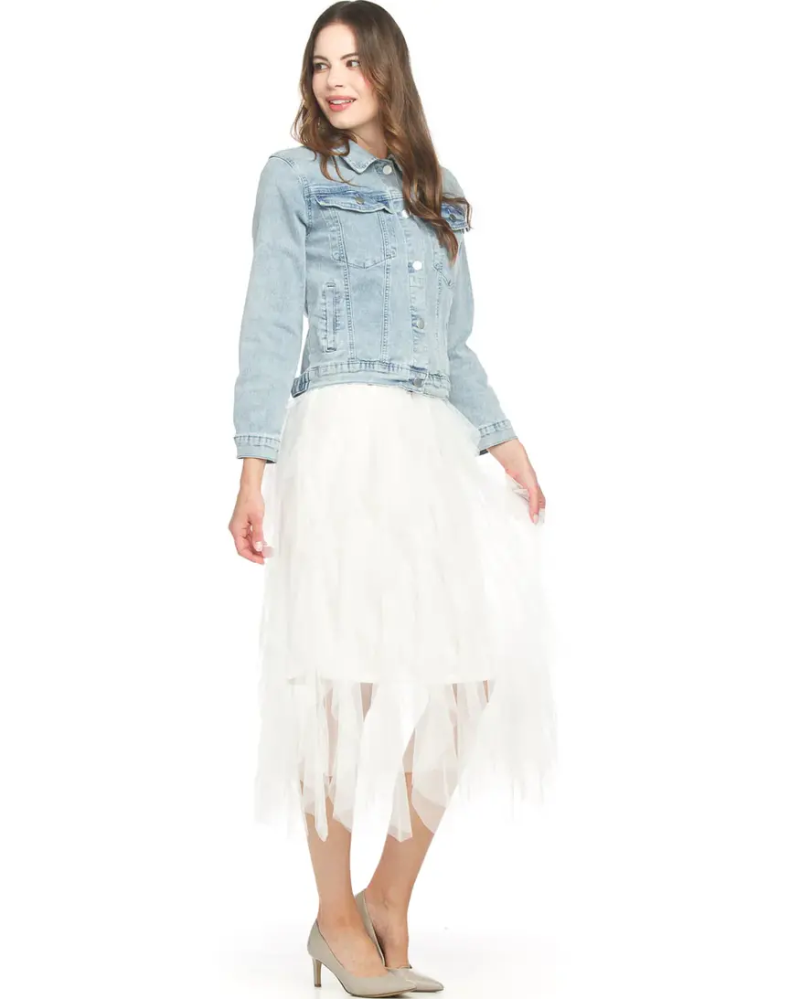 Papillon Layered Tulle Skirt