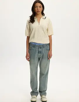 Kuwalla Knit Zip Polo