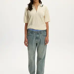 Kuwalla Knit Zip Polo