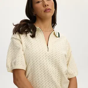 Kuwalla Knit Zip Polo