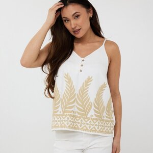 Esqualo Bria Embroidered Cami