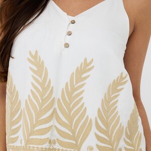 Esqualo Bria Embroidered Cami