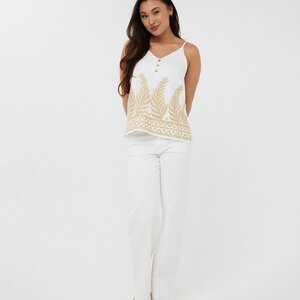 Esqualo Bria Embroidered Cami