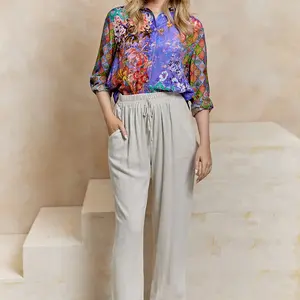Angel Eye Tamara Viscose Silk Top