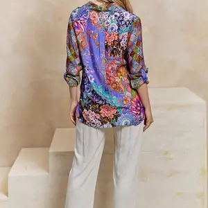 Angel Eye Tamara Viscose Silk Top