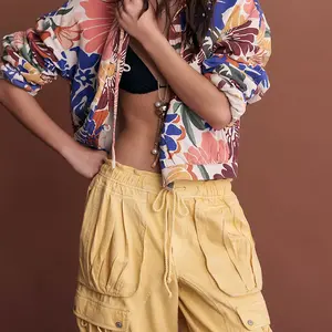 Free People Sundown Parachute Shorts