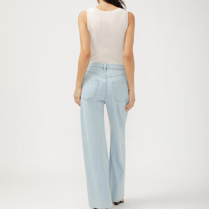 Silver Jeans - For Us Pleated Denim Trouser