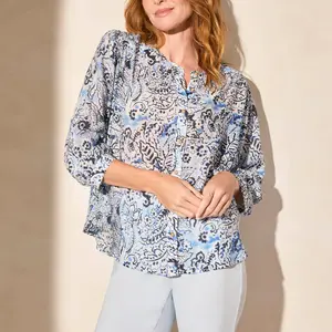 Tribal Rora Dolman Blouse