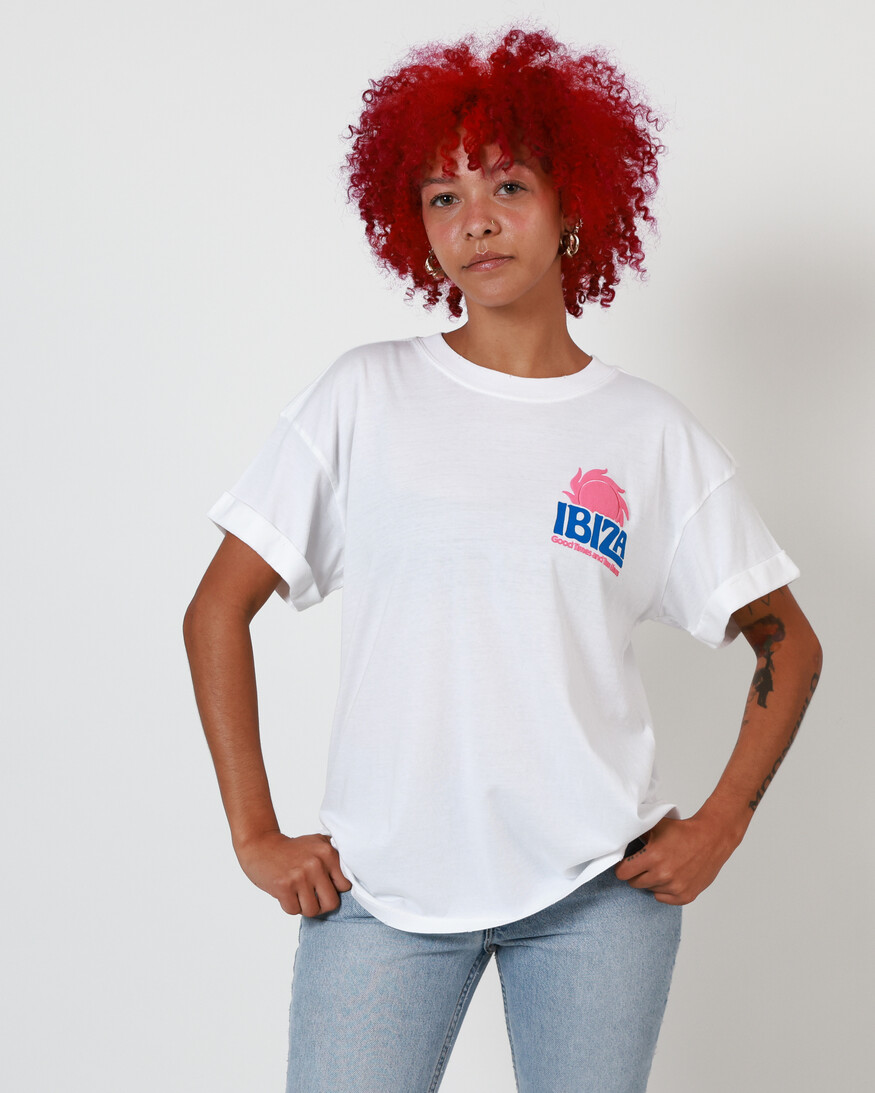 Girl Dangerous Ibiza Boyfriend Tee