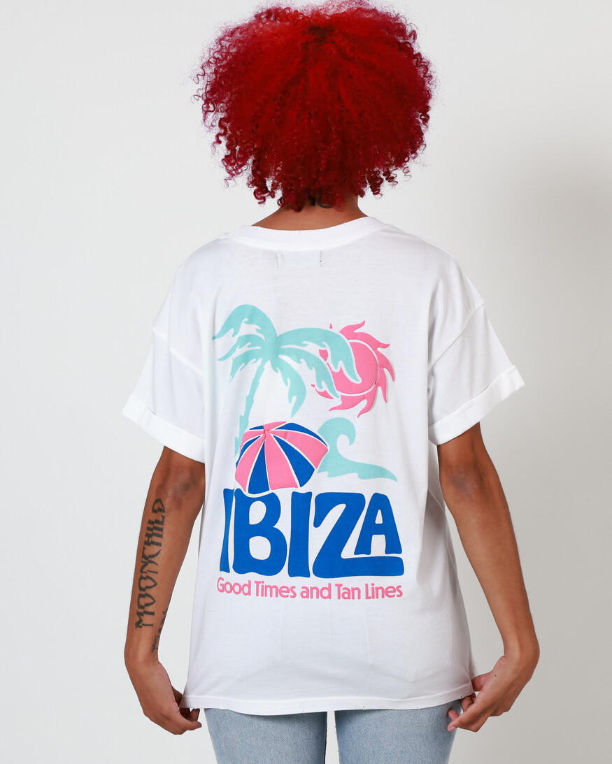 Girl Dangerous Ibiza Boyfriend Tee