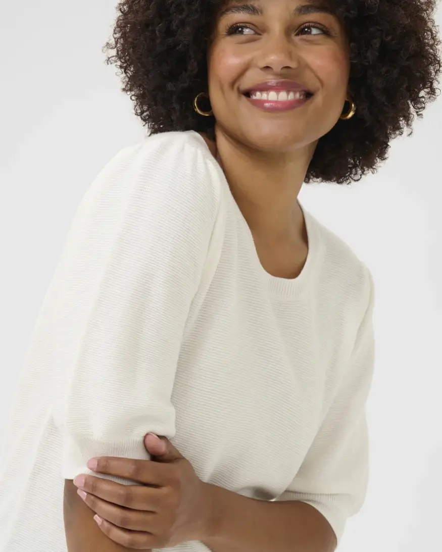 Cream Sillar Pullover