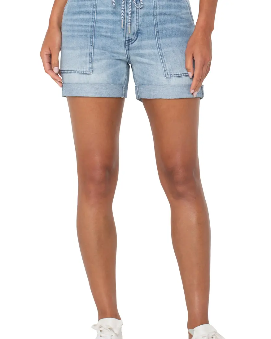 Liverpool Rascal Short W/Porkchop Pkt