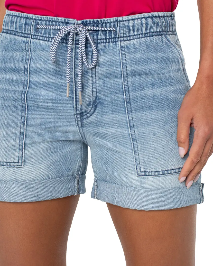 Liverpool Rascal Short W/Porkchop Pkt