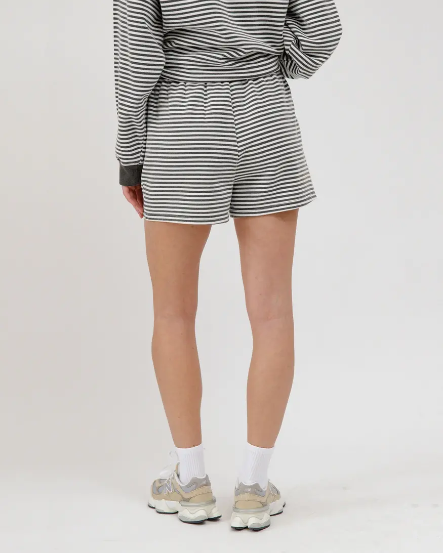 Brunette The Label Mini Stripe Classic Short