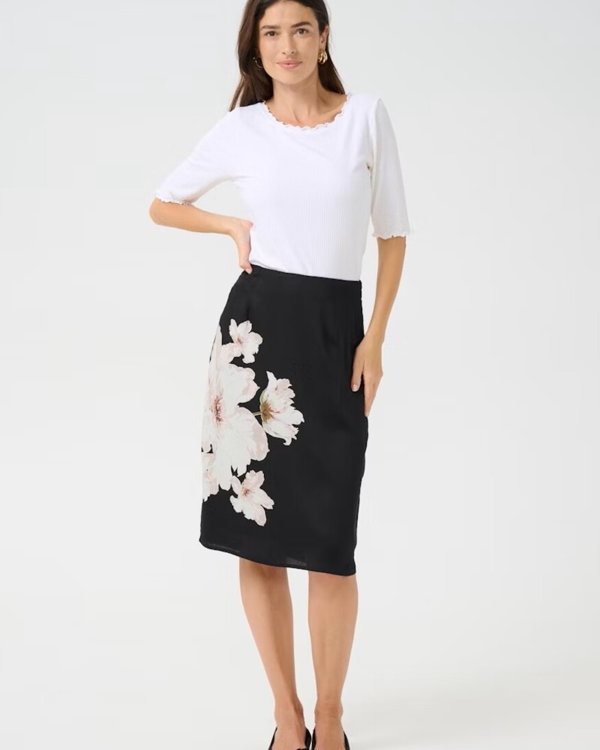 Cream Aqurealla Skirt