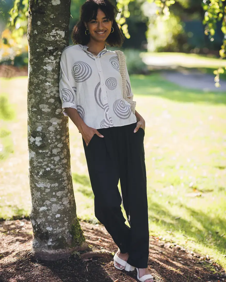 Papillon Fenix Linen Top