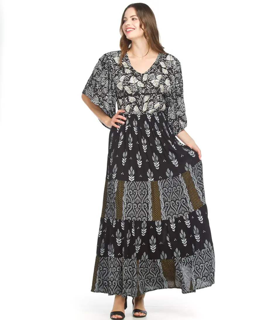 Papillon Florita Beaded Maxi Dress