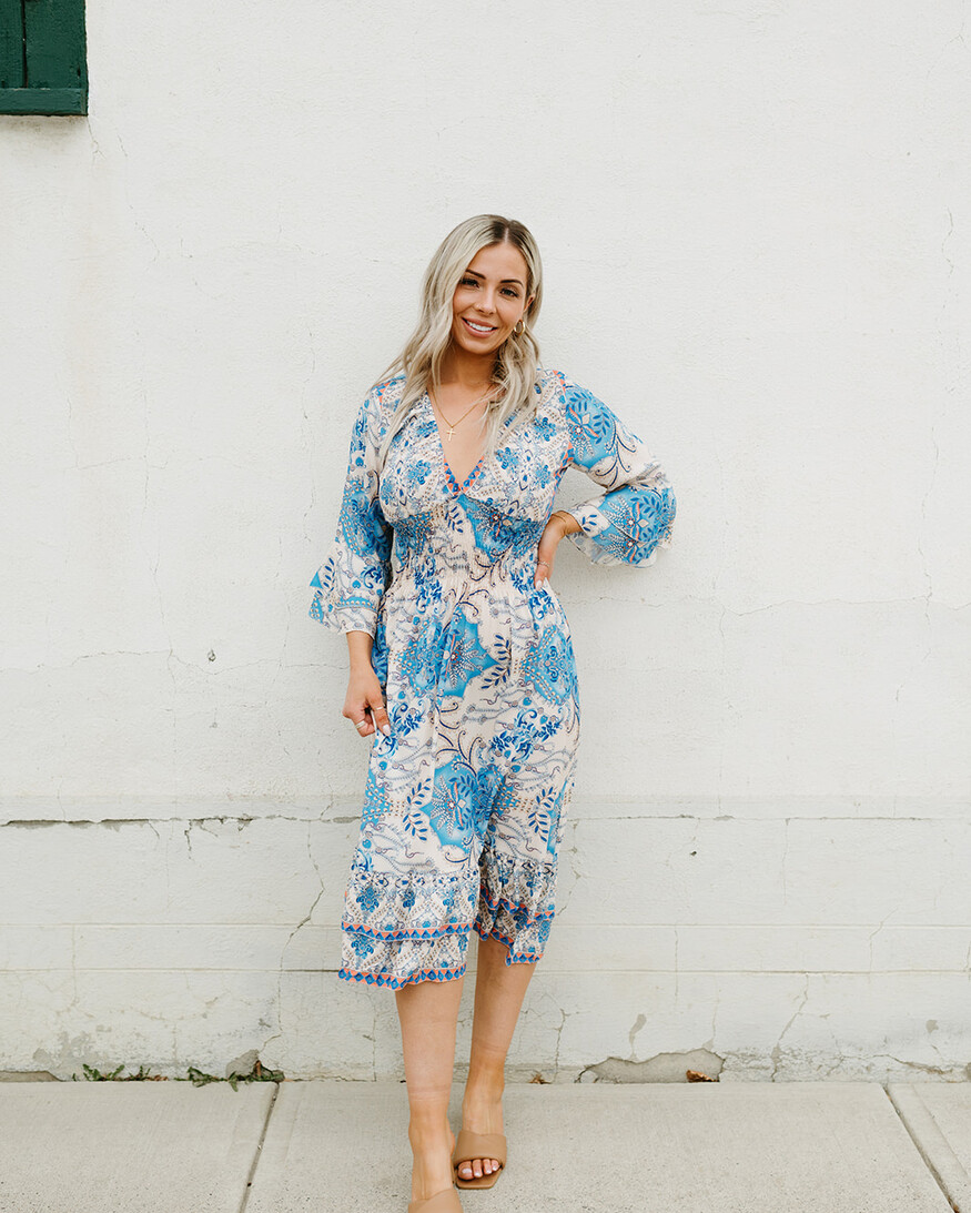 Papillon Floy V-Neck Dress