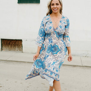 Papillon Floy V-Neck Dress