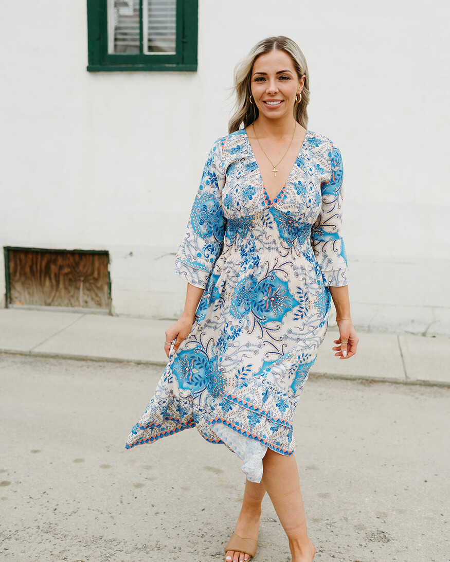 Papillon Floy V-Neck Dress