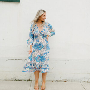 Papillon Floy V-Neck Dress