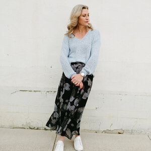 Papillon Felis Georgette Maxi Skirt