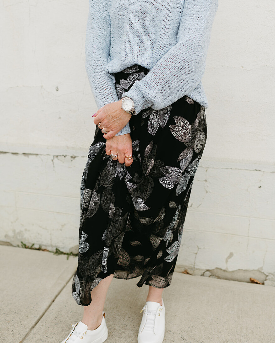 Papillon Felis Georgette Maxi Skirt