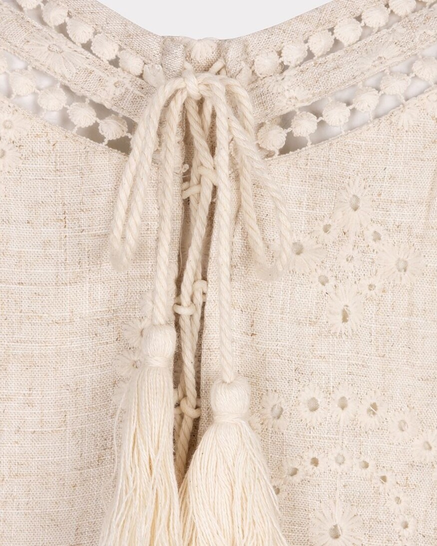 Esqualo Brielle Embroidered Mini