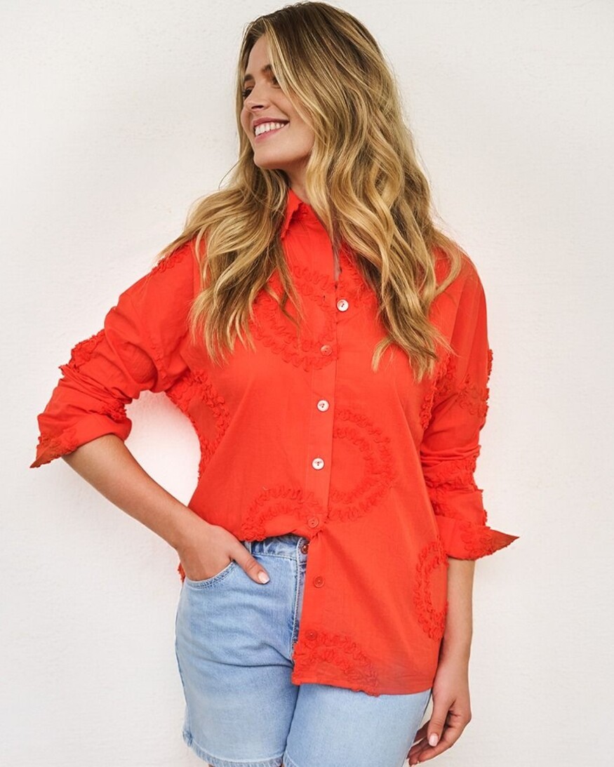 Esqualo Beckett 3D Circle Blouse