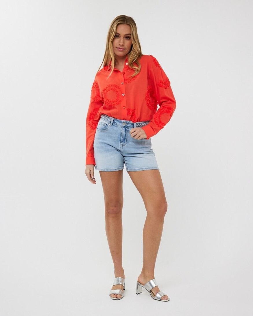 Esqualo Beckett 3D Circle Blouse