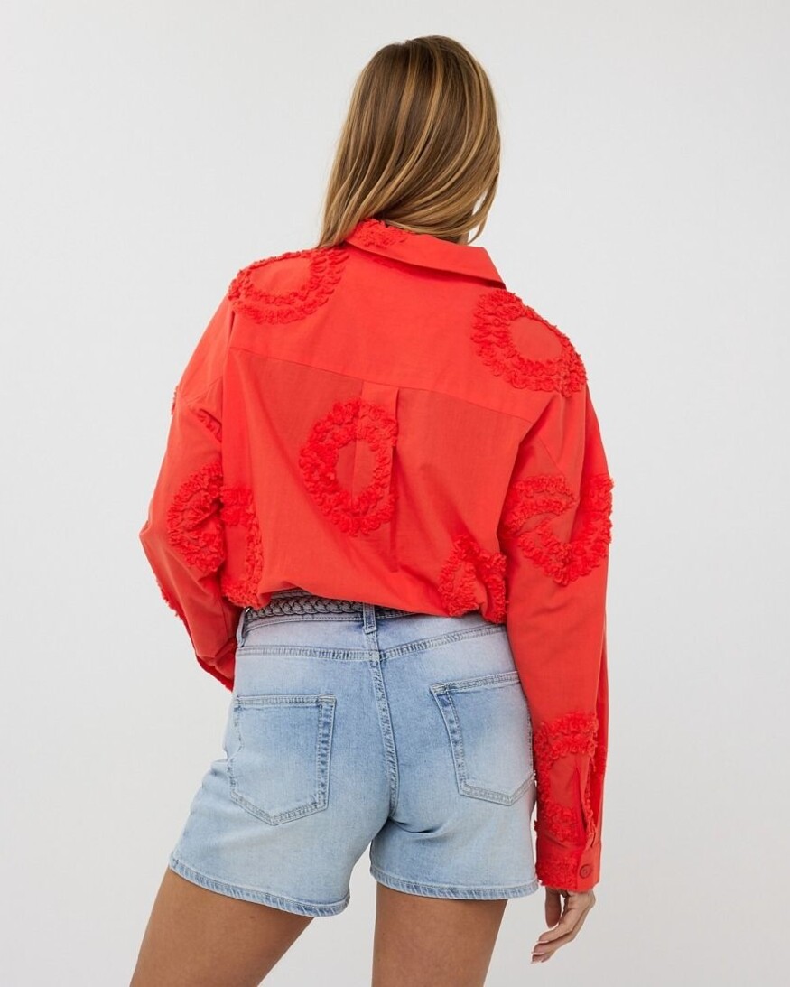 Esqualo Beckett 3D Circle Blouse