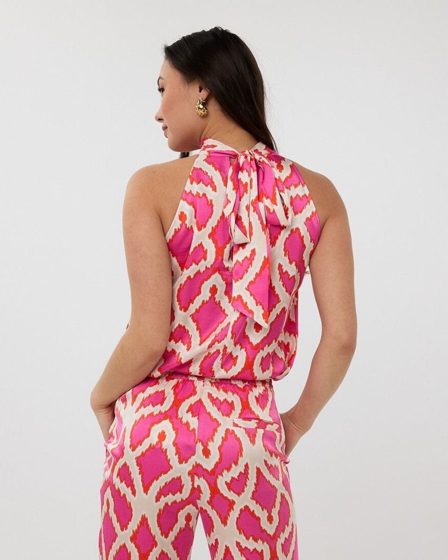 Esqualo Blossom Halter Top