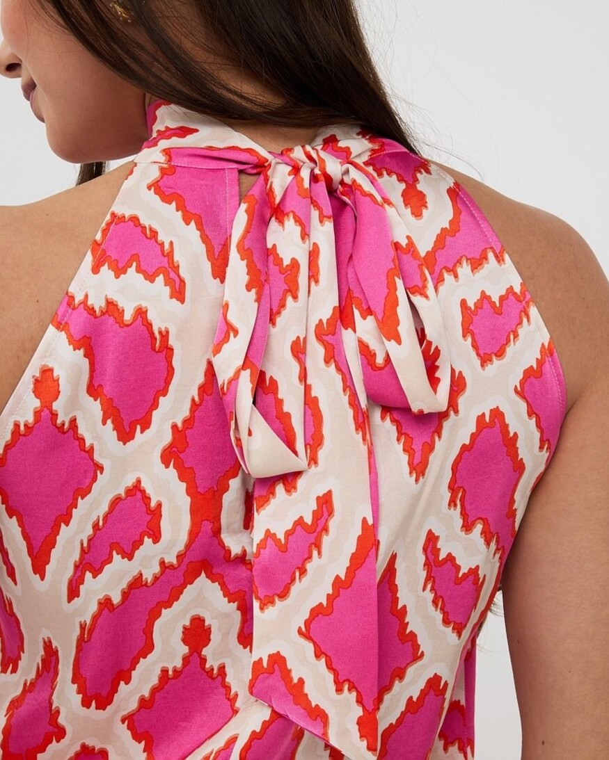 Esqualo Blossom Halter Top