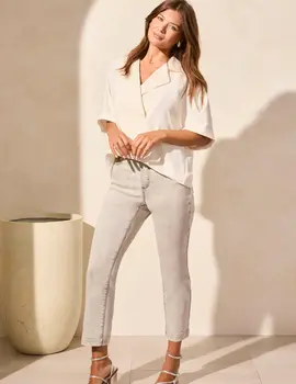 Tribal Rue Flowy Popover Top