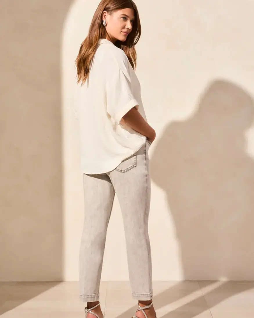 Tribal Rue Flowy Popover Top