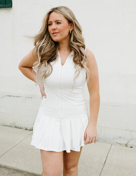RD Style Diabelle Polo Pleat Mini Dress