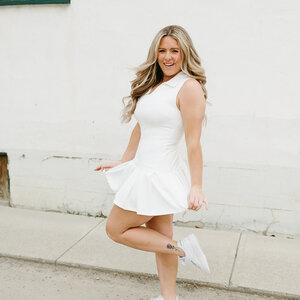 RD Style Diabelle Polo Pleat Mini Dress