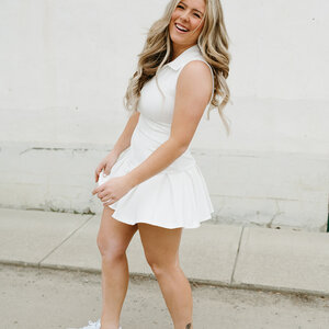 RD Style Diabelle Polo Pleat Mini Dress