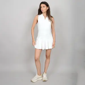 RD Style Diabelle Polo Pleat Mini Dress