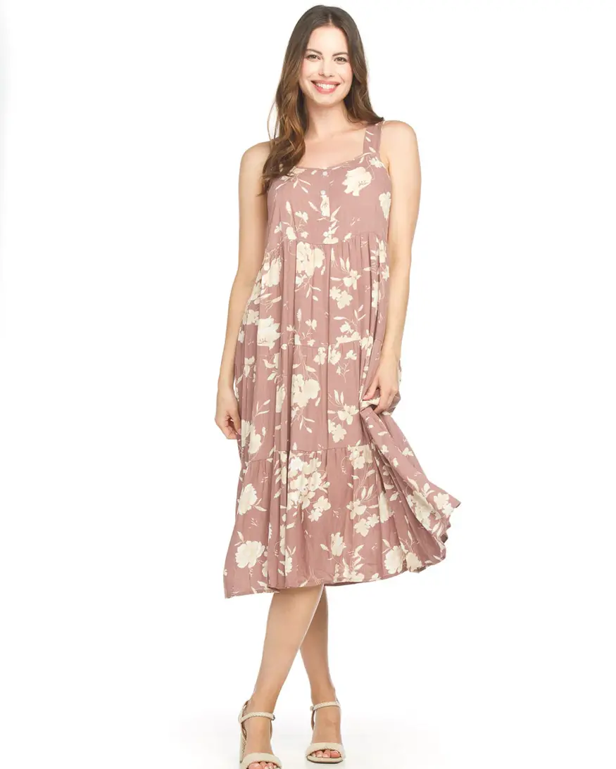 Papillon Floris Midi Dress