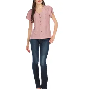 Papillon Fabiola Stretch Eyelet T-Shirt