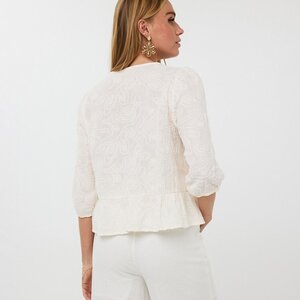Esqualo Brinley Bow Blouse