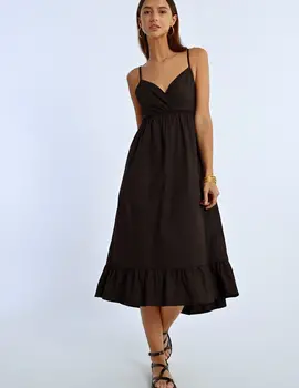 Molly Bracken Long Dress W/Ruffles