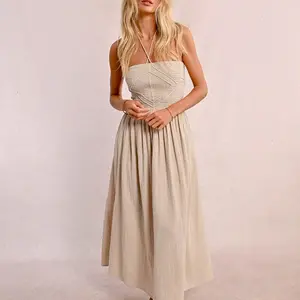 Molly Bracken Strapless Smock Dress