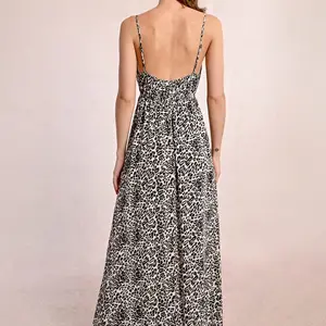Molly Bracken Leopard Print Maxi