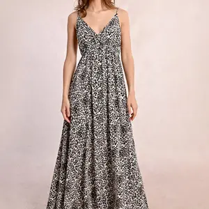 Molly Bracken Leopard Print Maxi