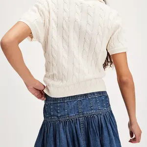 Free People Roselle Denim Mini